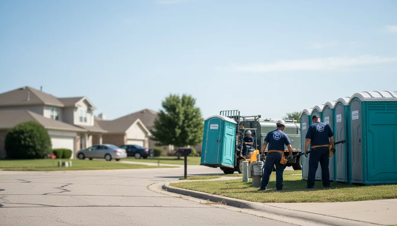 Porta Potty Rental in Ossian, IN near me